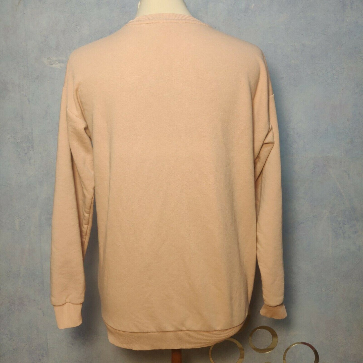 Puma Pink Sweatshirt Jumper Long Sleeve Women Size Small