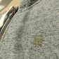 G Star Raw Grey Pullover Full Zip Hoodie Men Size Medium