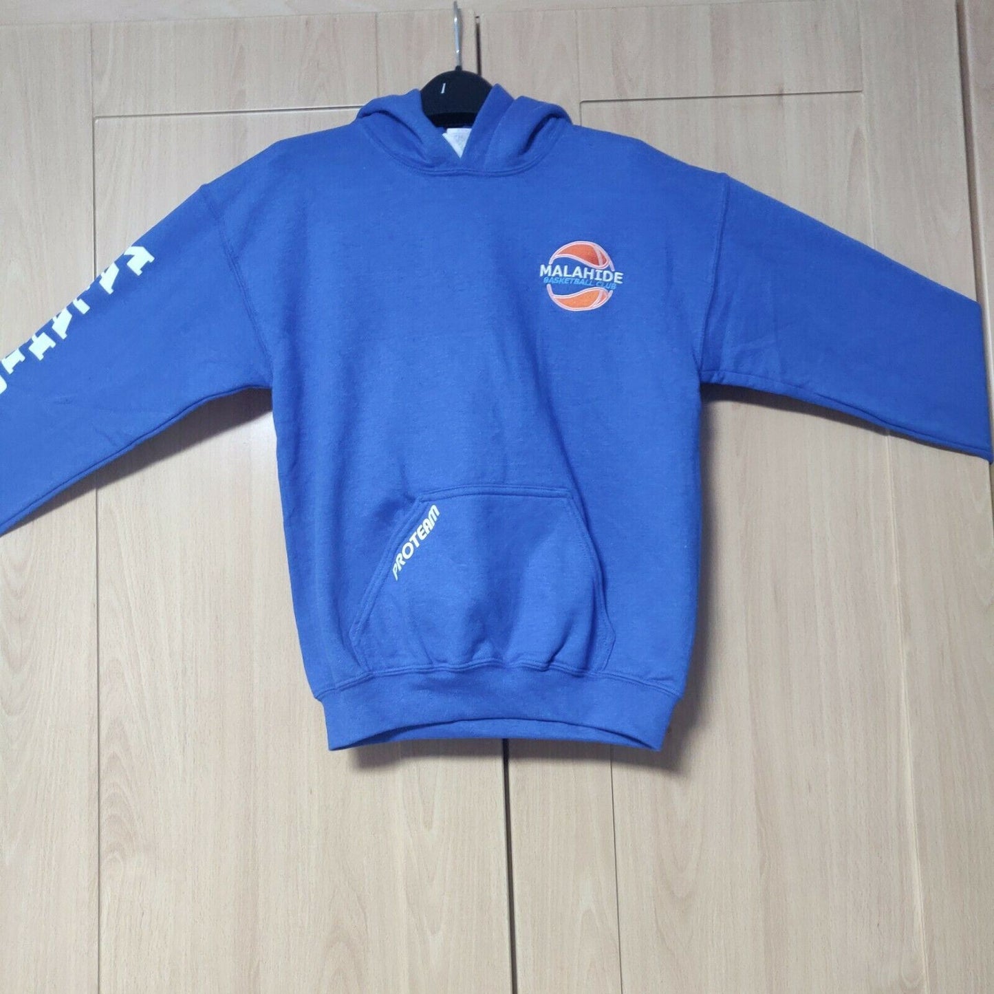 Malahide Basketball Club Blue Pullover Sweatshirt Men Size Large