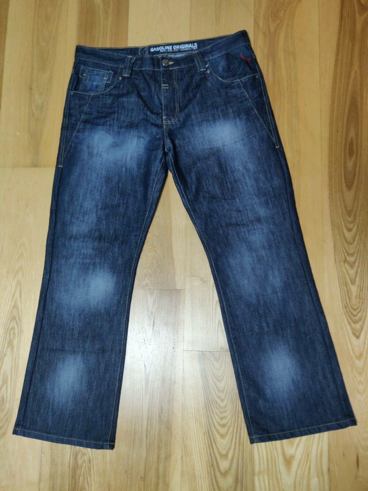 Gasoline 1989 Vintage Blue Denim Jeans W38/L32