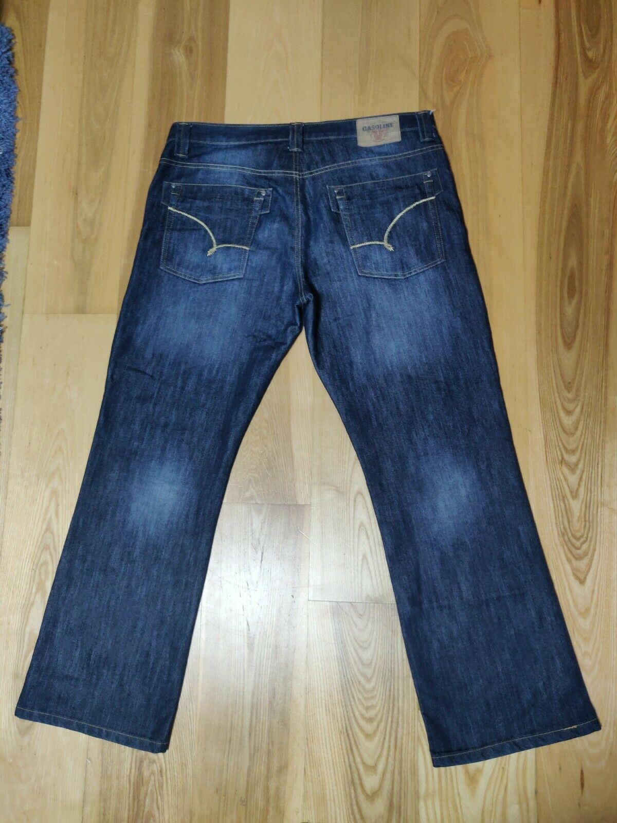 Gasoline 1989 Vintage Blue Denim Jeans W38/L32