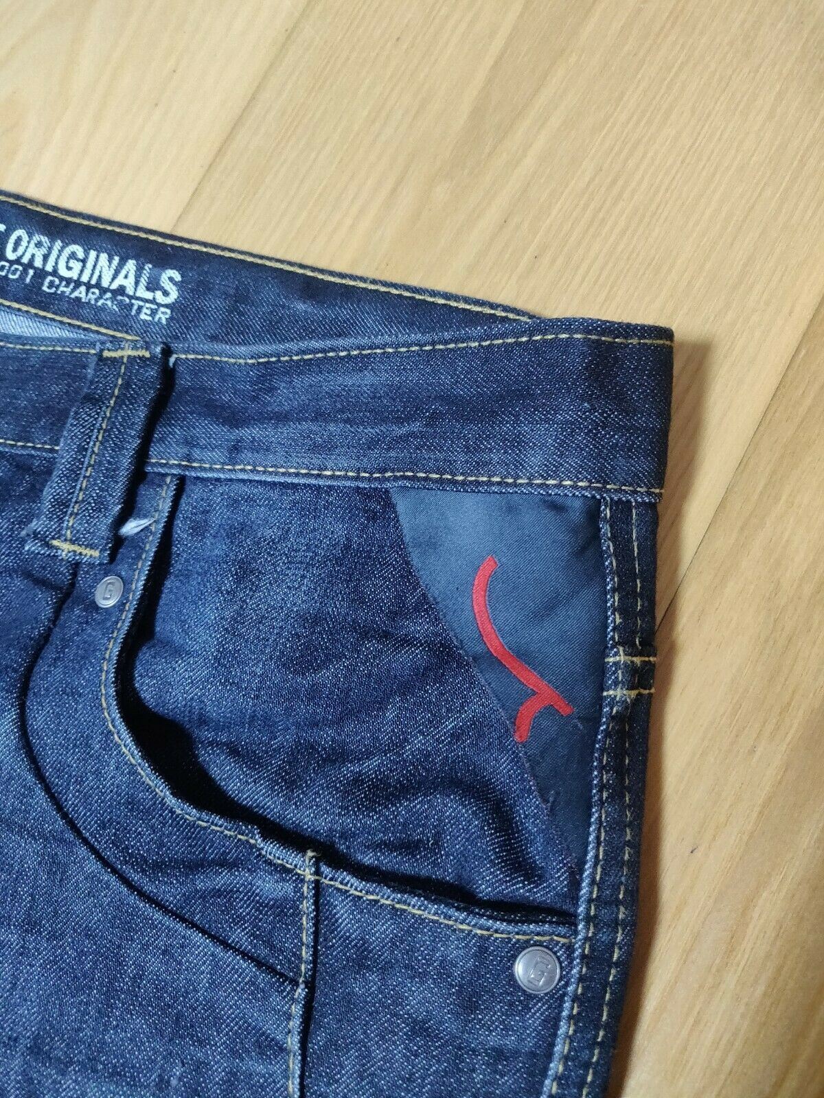 Gasoline 1989 Vintage Blue Denim Jeans W38/L32