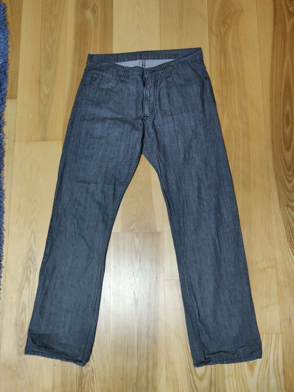 Lee Powell Rodeo Grey Denim Jeans Men Size W34/L34