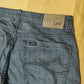 Lee Powell Rodeo Grey Denim Jeans Men Size W34/L34