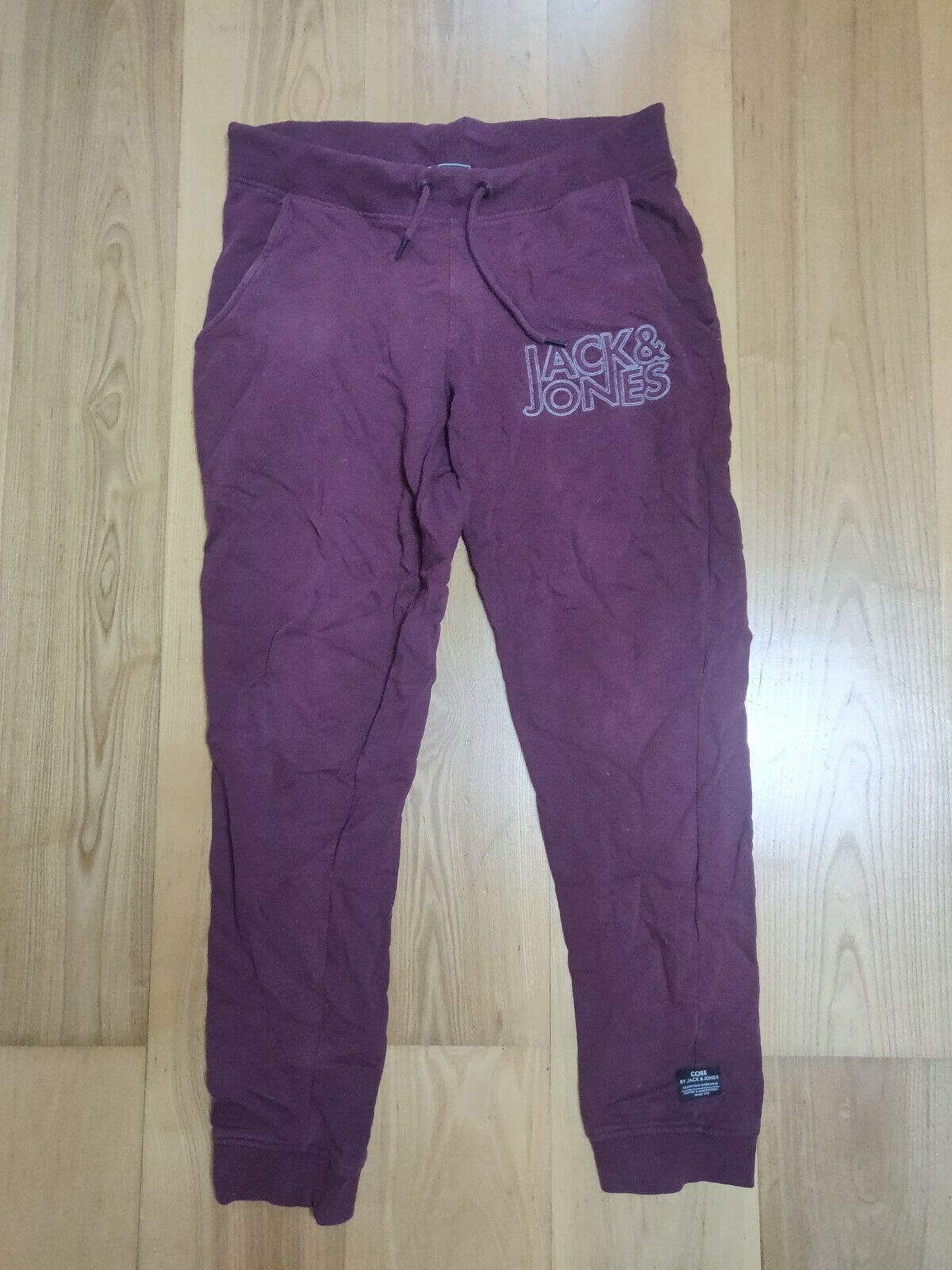 Jack & Jones Vintage Purple Sweatpants Men Size Large