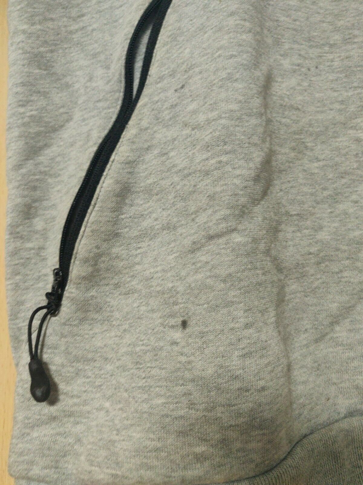 Nike Air Grey Vintage Half-Zip Pullover Hoodie Men Size Medium UK 38/40