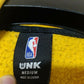 Cleveland Cavaliers Yellow NBA Pullover Hoodie Men Size Medium