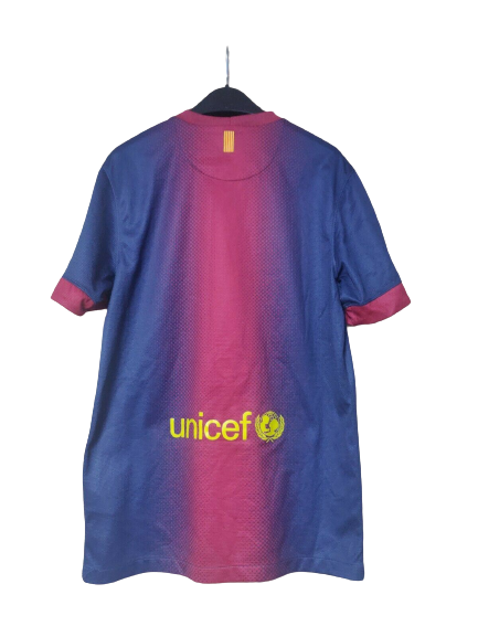Nike Barcelona Home 2012-13 Jersey Size Small