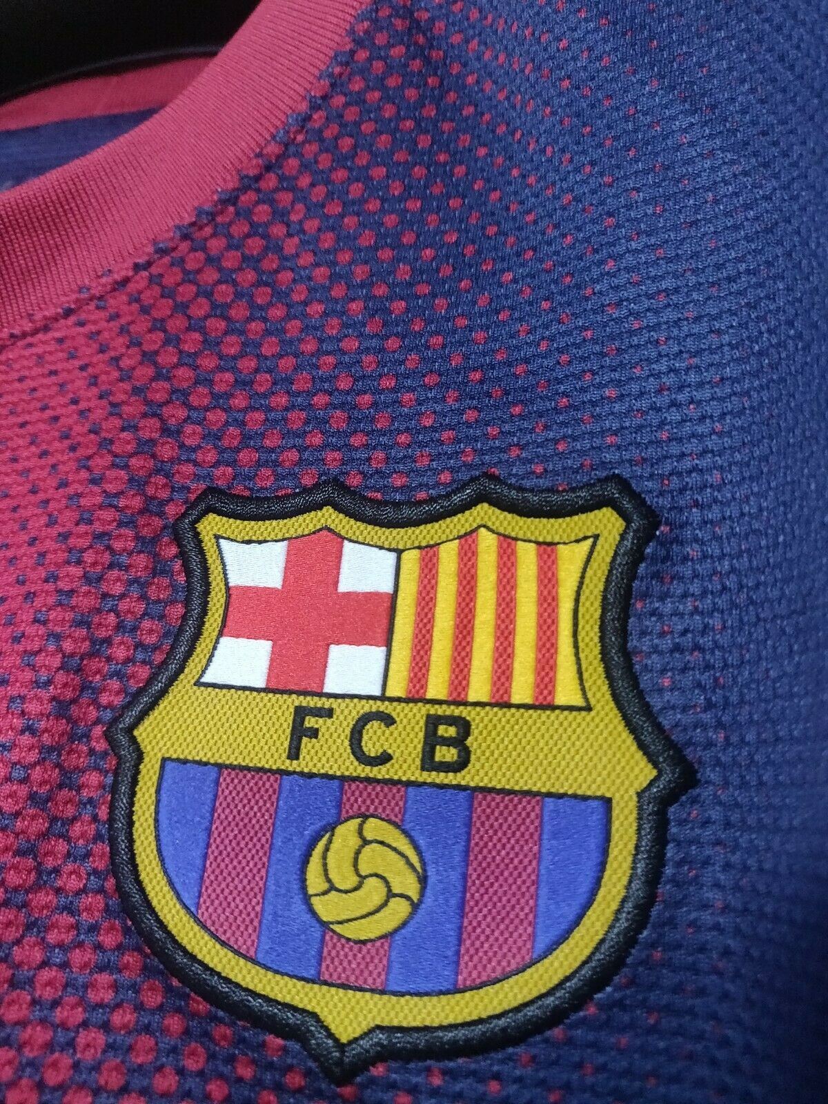 Nike Barcelona Home 2012-13 Jersey Size Small
