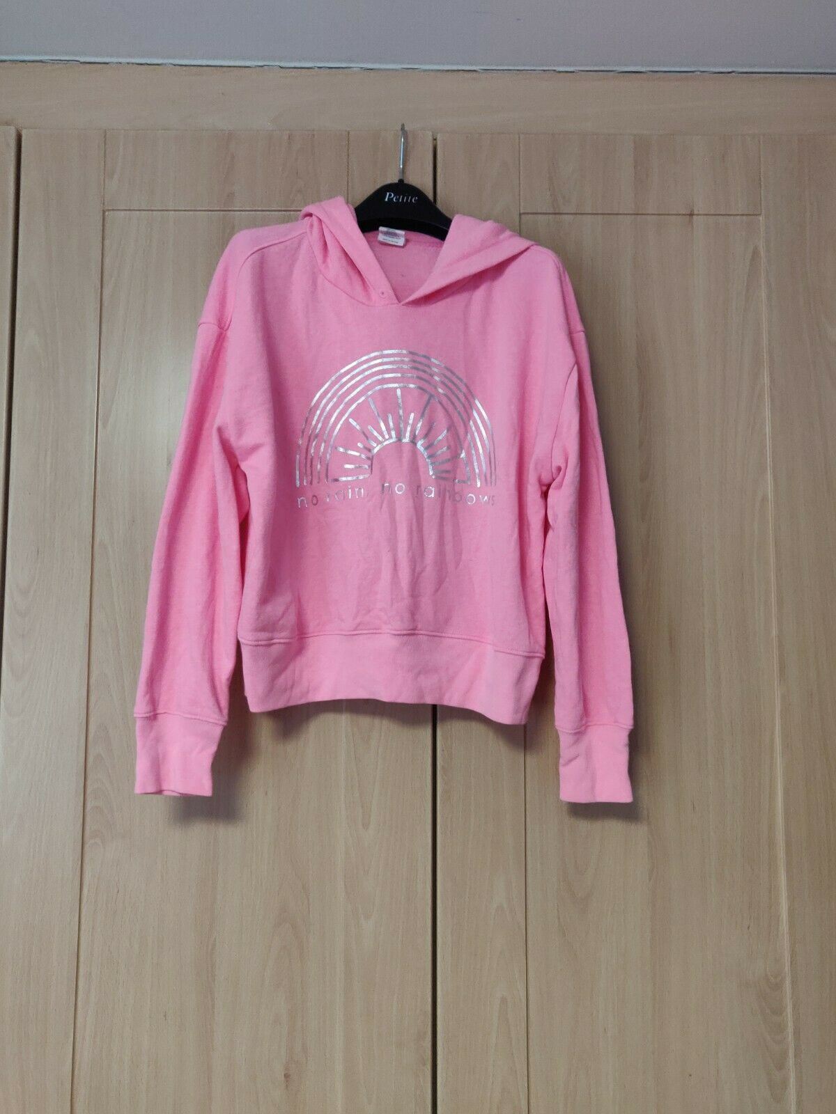 Pink Gap cotton Pullover Hoodie Girls Size 14-16Y XXL