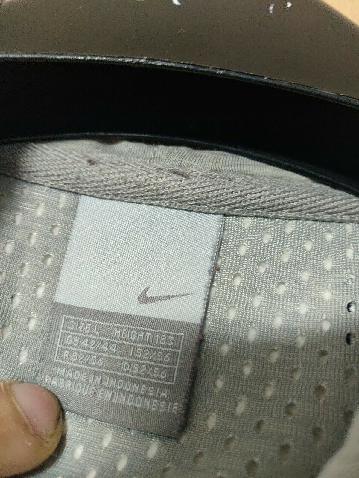 Nike Vintage Grey Full Zip Hoodie Men Size Large