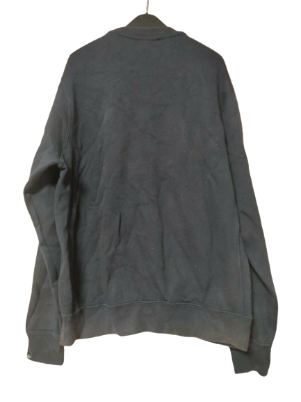 Nike Black Sweatshirt Just Do It Spell Out Logo Men Size Medium