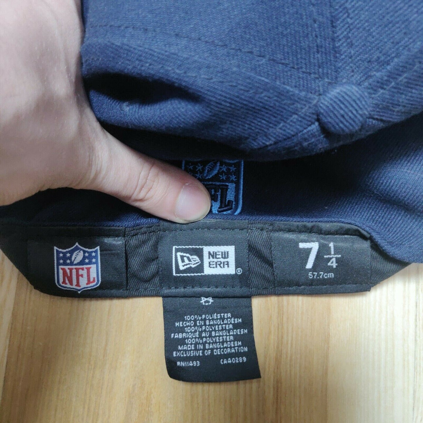 NFL Blue Los Angeles Chargers 59Fifty Cap Men