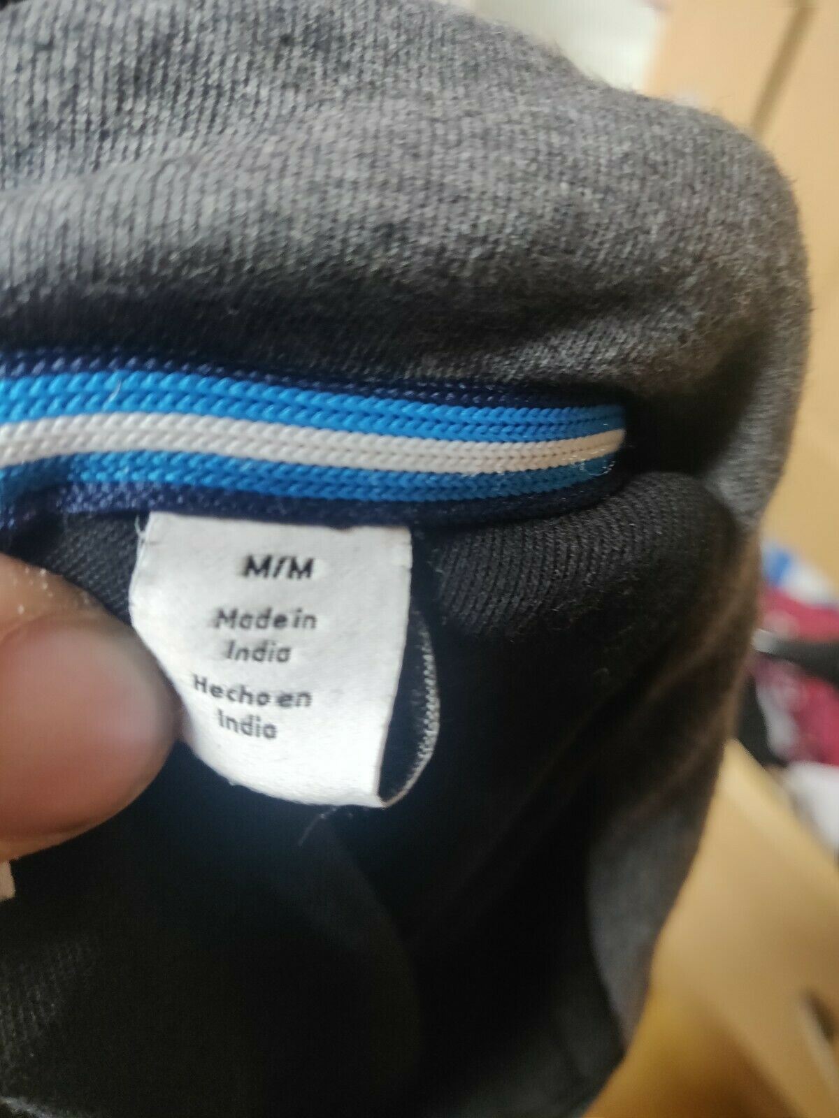 Calvin Klein Black Full Zip Sweatshirt Tech Jersey Men Size Medium