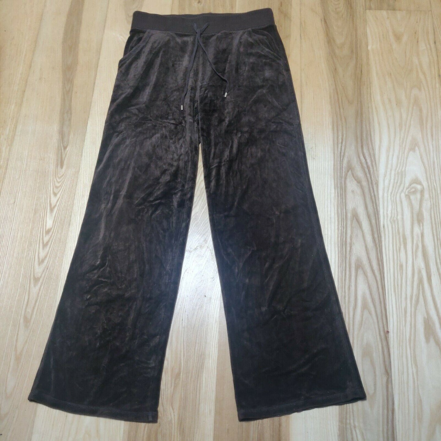 Michael Kors Brown Velvet Joggers Women Size Small