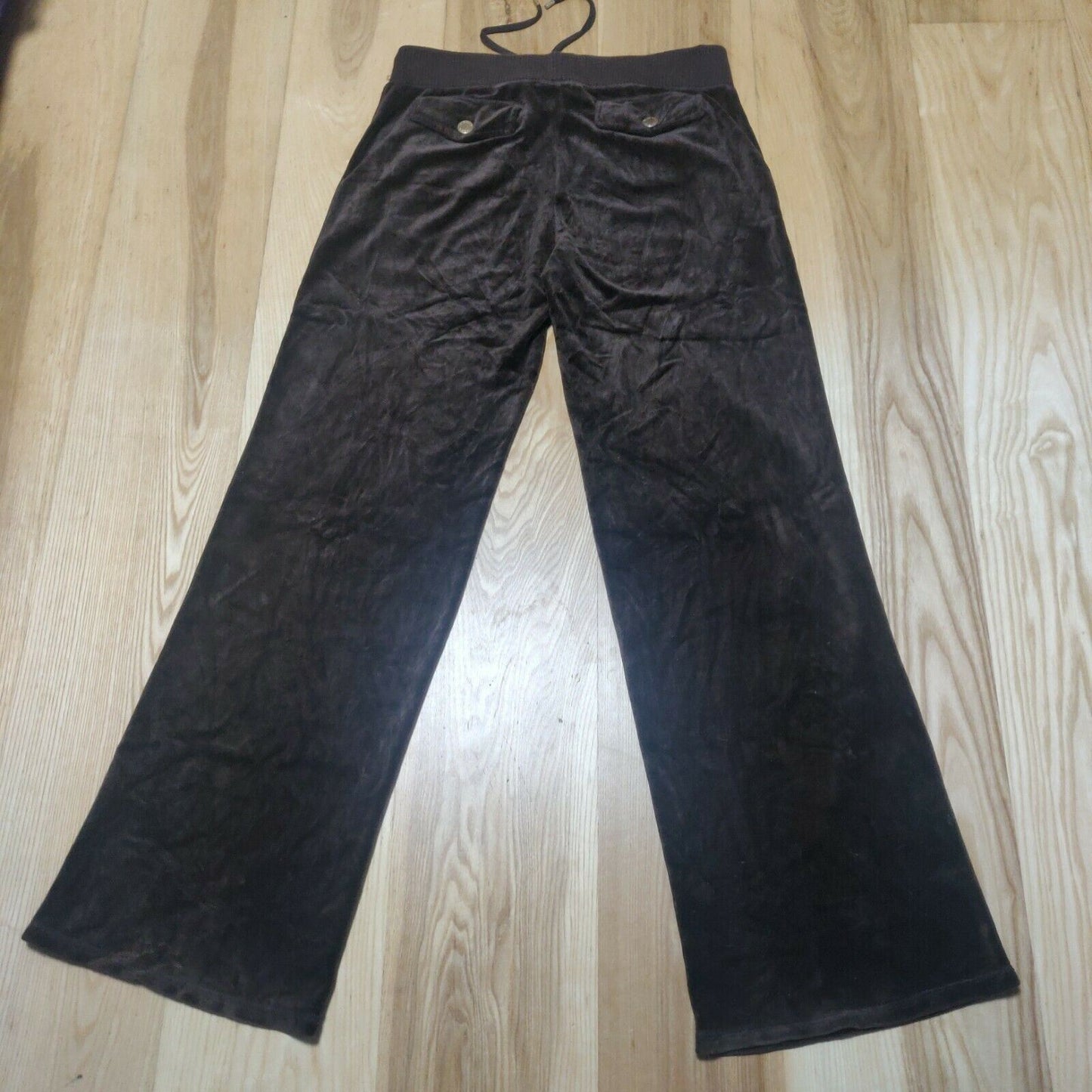 Michael Kors Brown Velvet Joggers Women Size Small