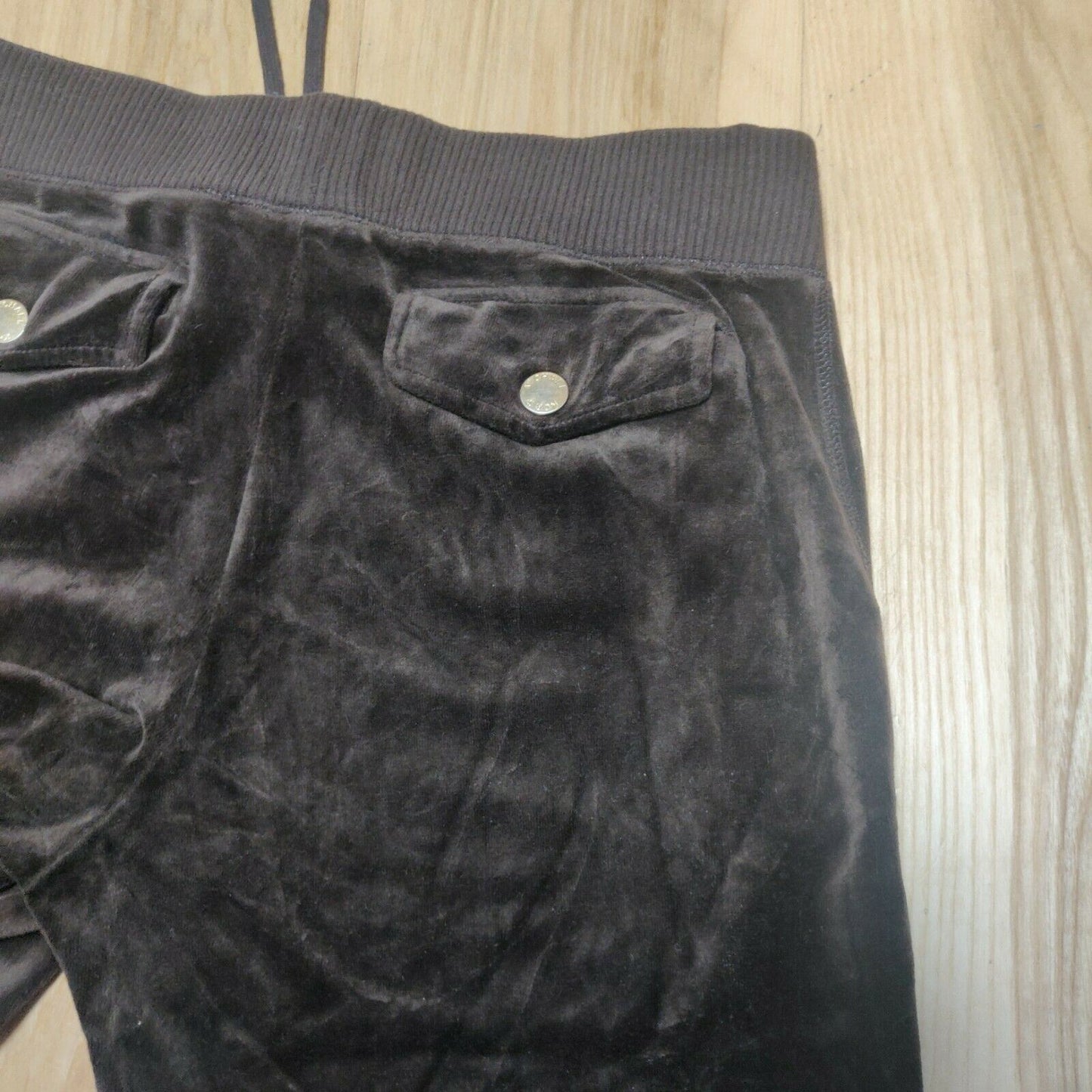 Michael Kors Brown Velvet Joggers Women Size Small