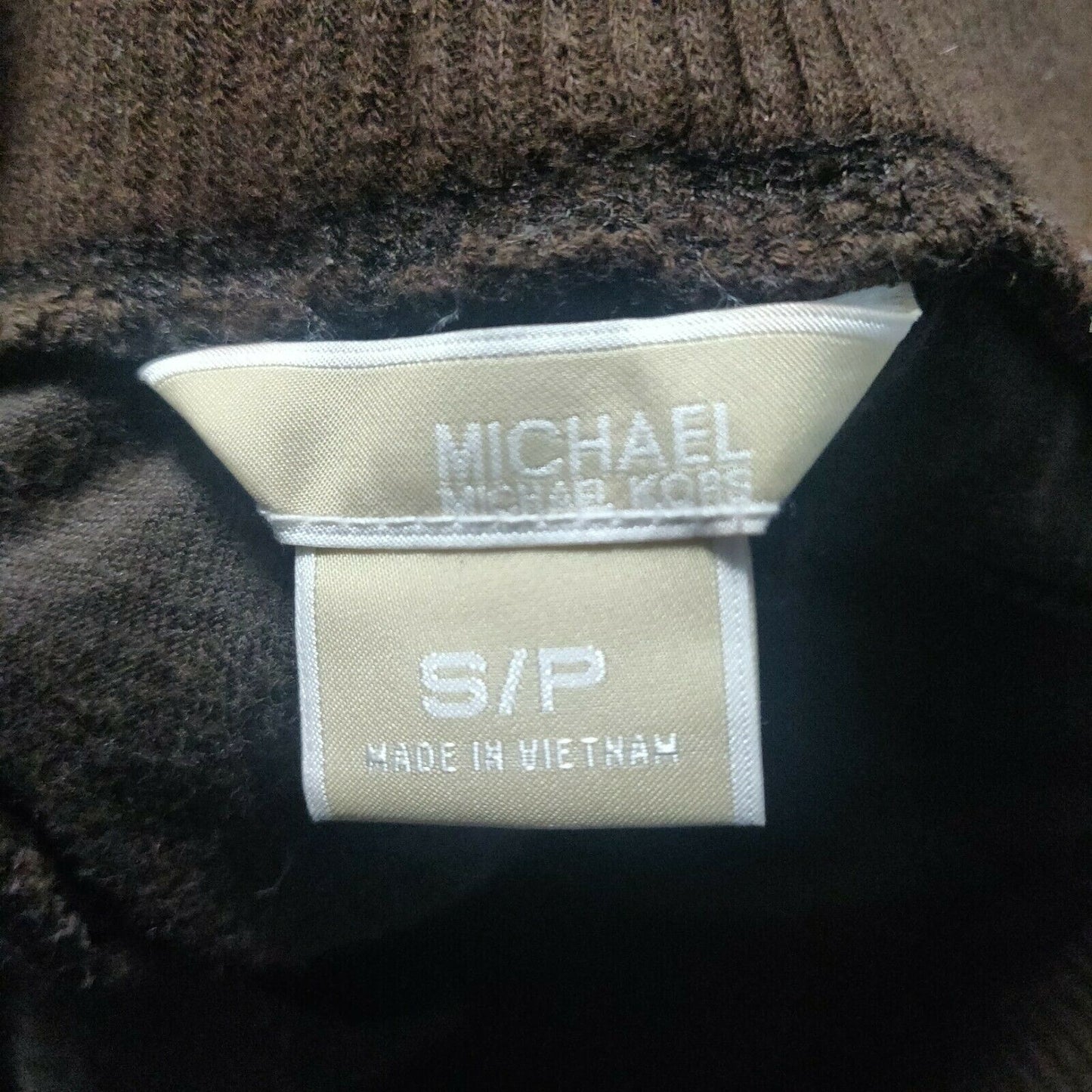 Michael Kors Brown Velvet Joggers Women Size Small