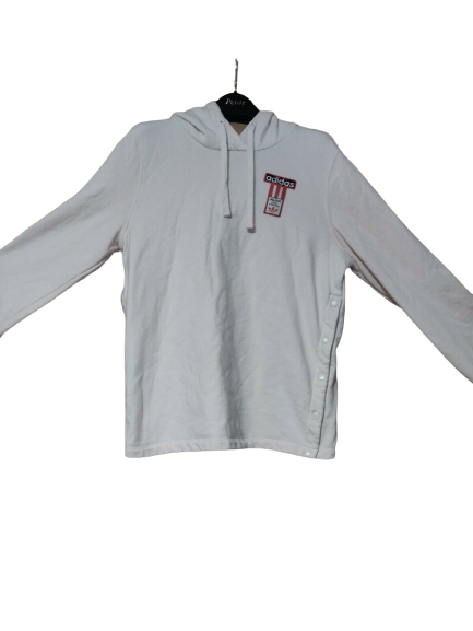 Adidas Vintage Pink Hoodie Women UK 10