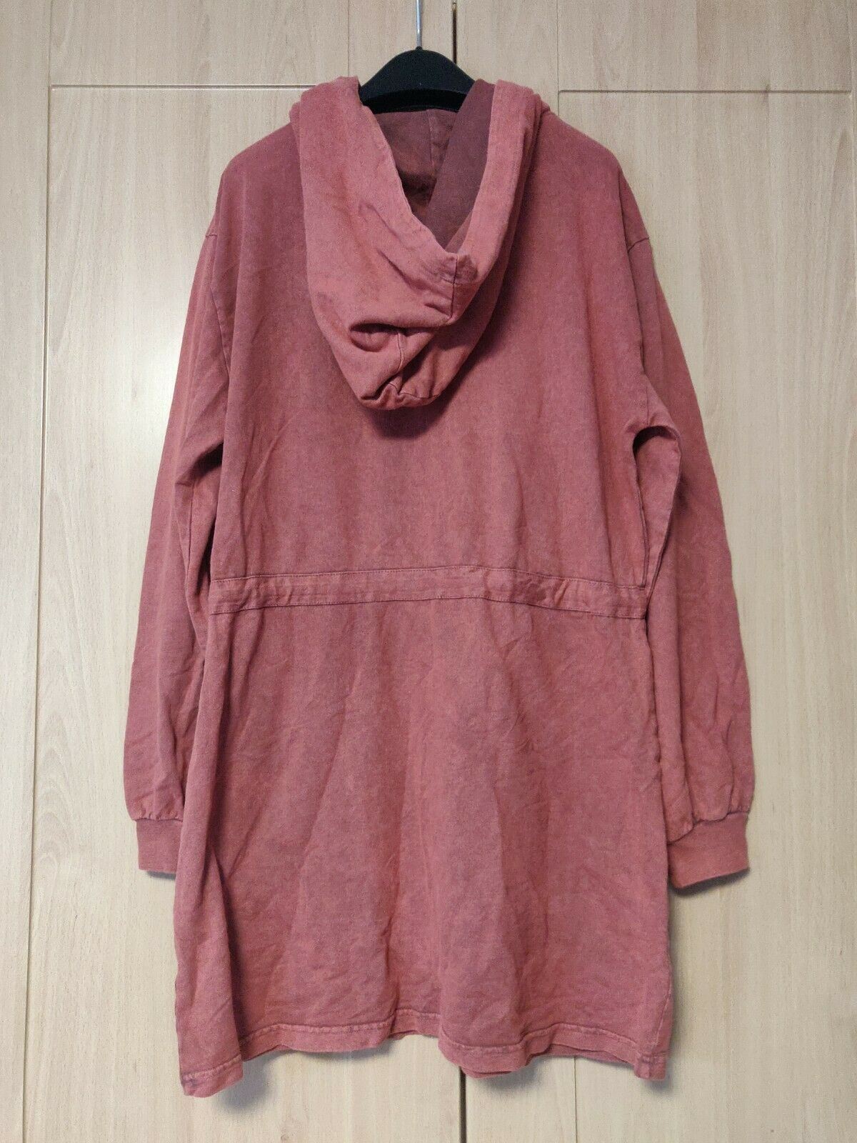 Nasty Gal Pink Hoodie Dress Women UK 6