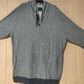 RVCA Grey Pullover Hoodie Long Sleeve 1/4 Button Men Size XXL