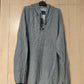 RVCA Grey Pullover Hoodie Long Sleeve 1/4 Button Men Size XXL