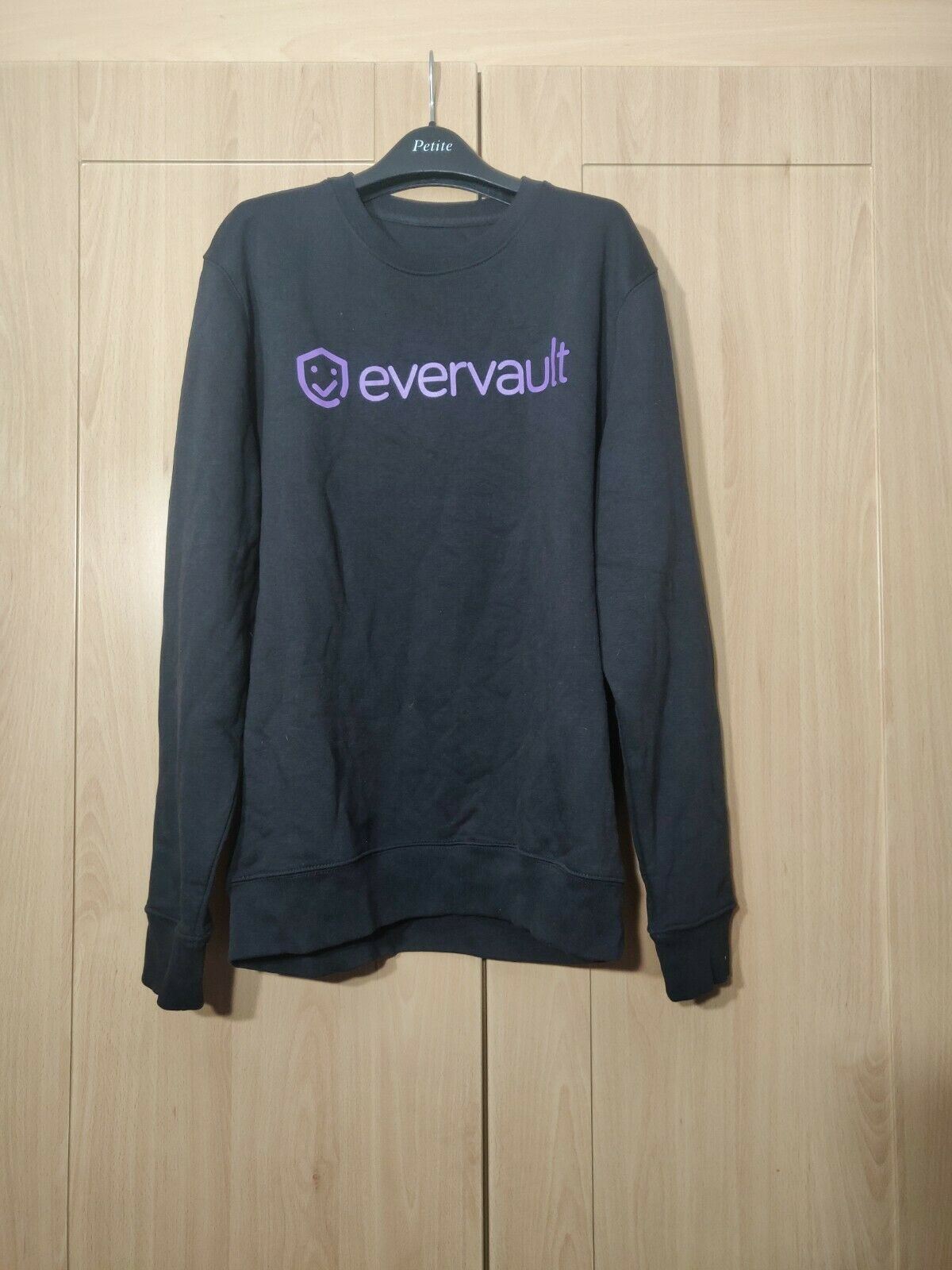 Evervault Black Sweatshirt Size Large