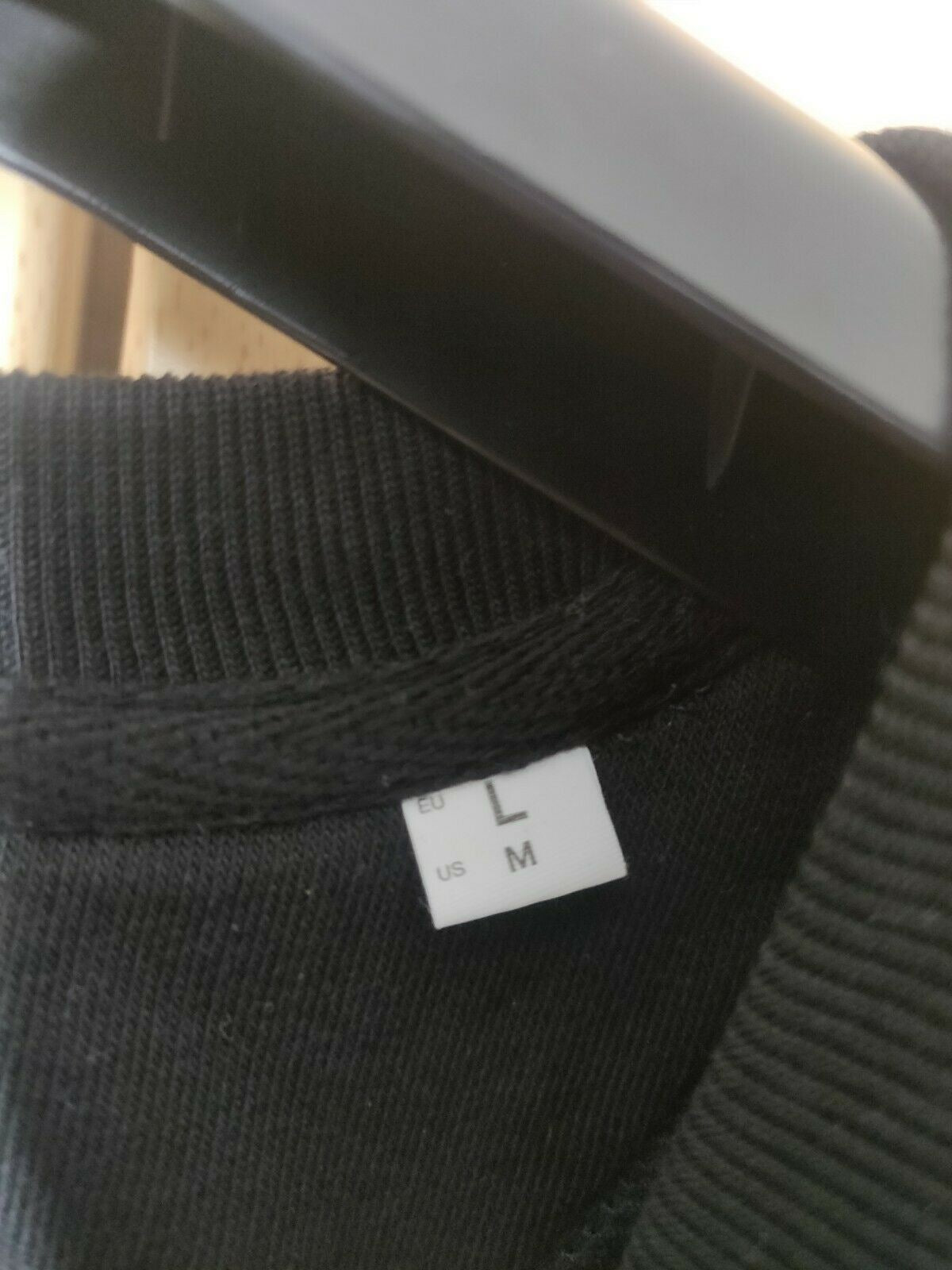 Evervault Black Sweatshirt Size Large