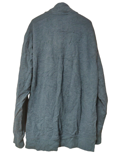 Arrow Vintage Blue Sweatshirt Jumper 1/4 Zip Men Size XL