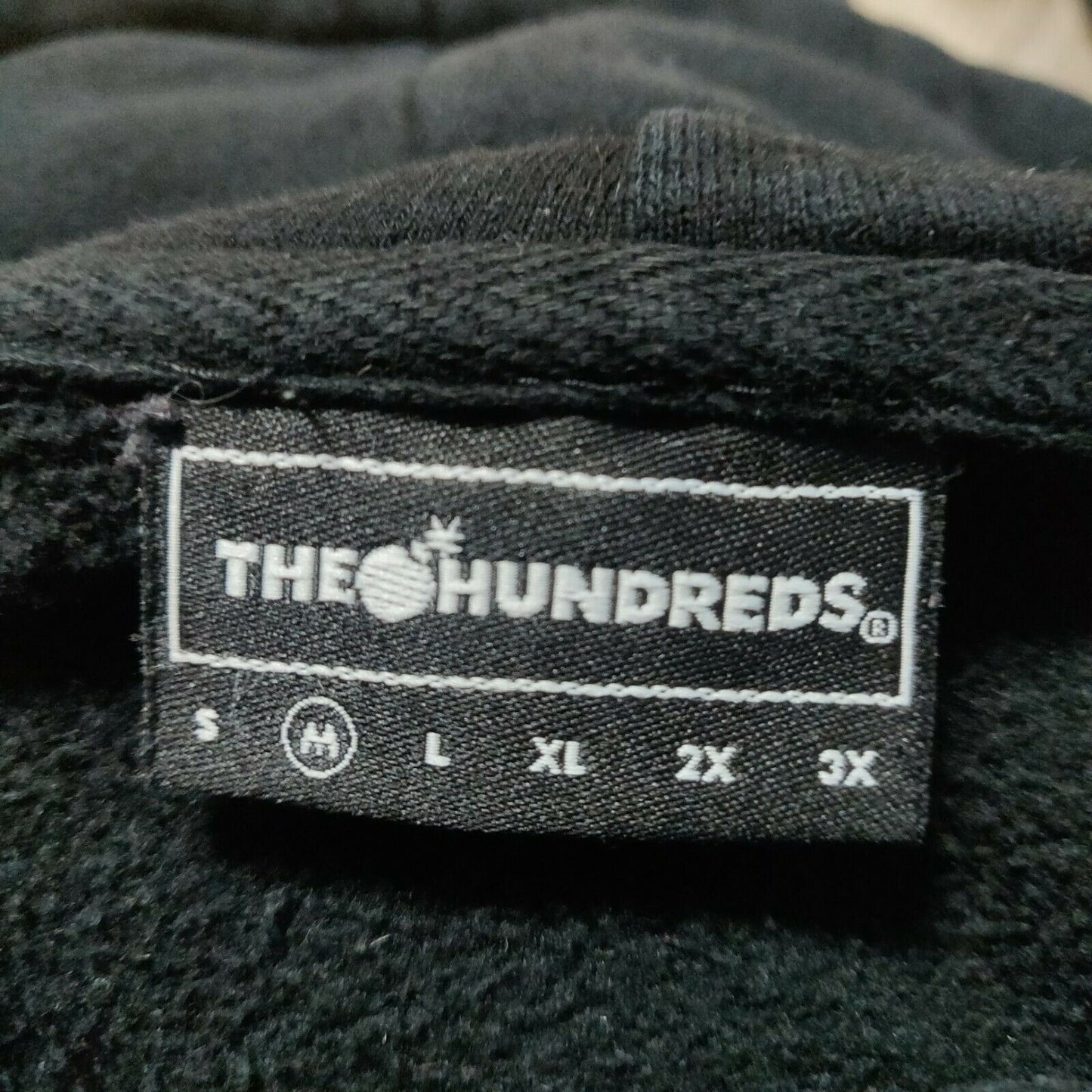 The Hundreds Black Pullover Hoodie Men Size Medium