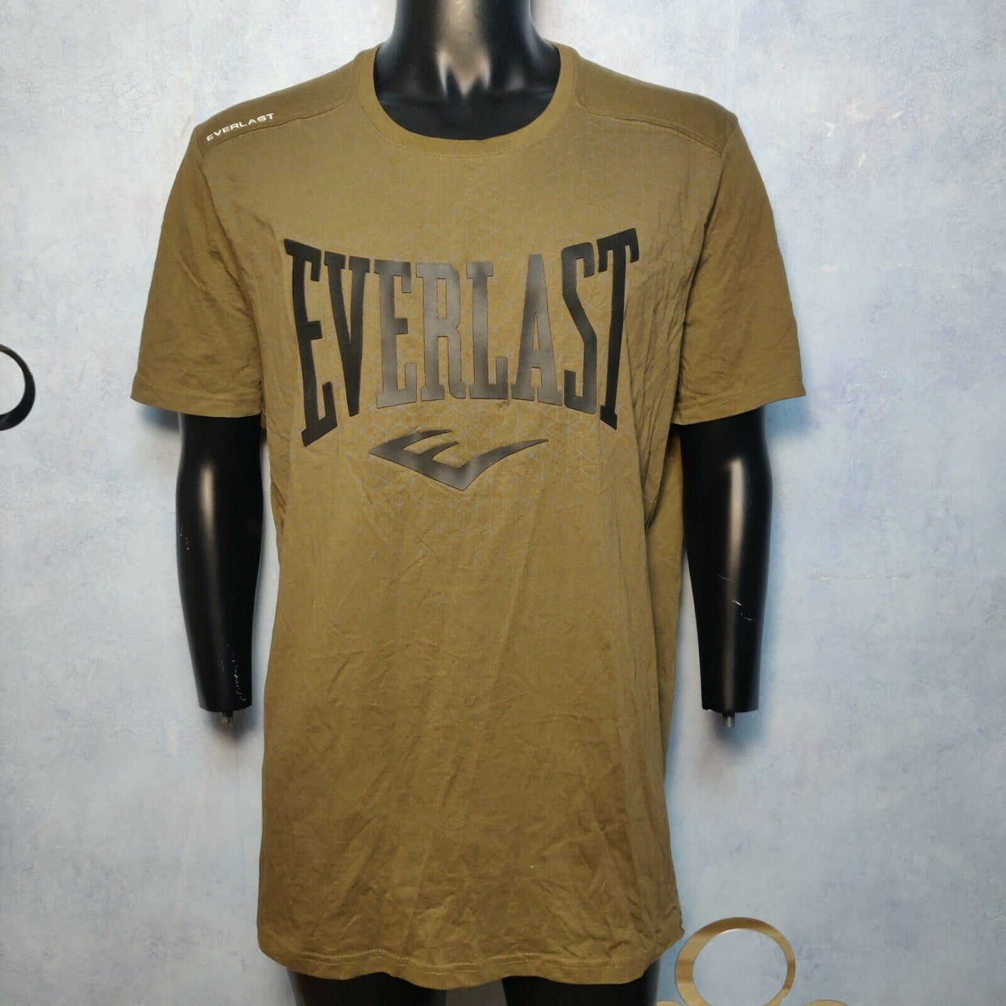 Everlast Khaki Green T-shirt Short Sleeve Men Size XXL