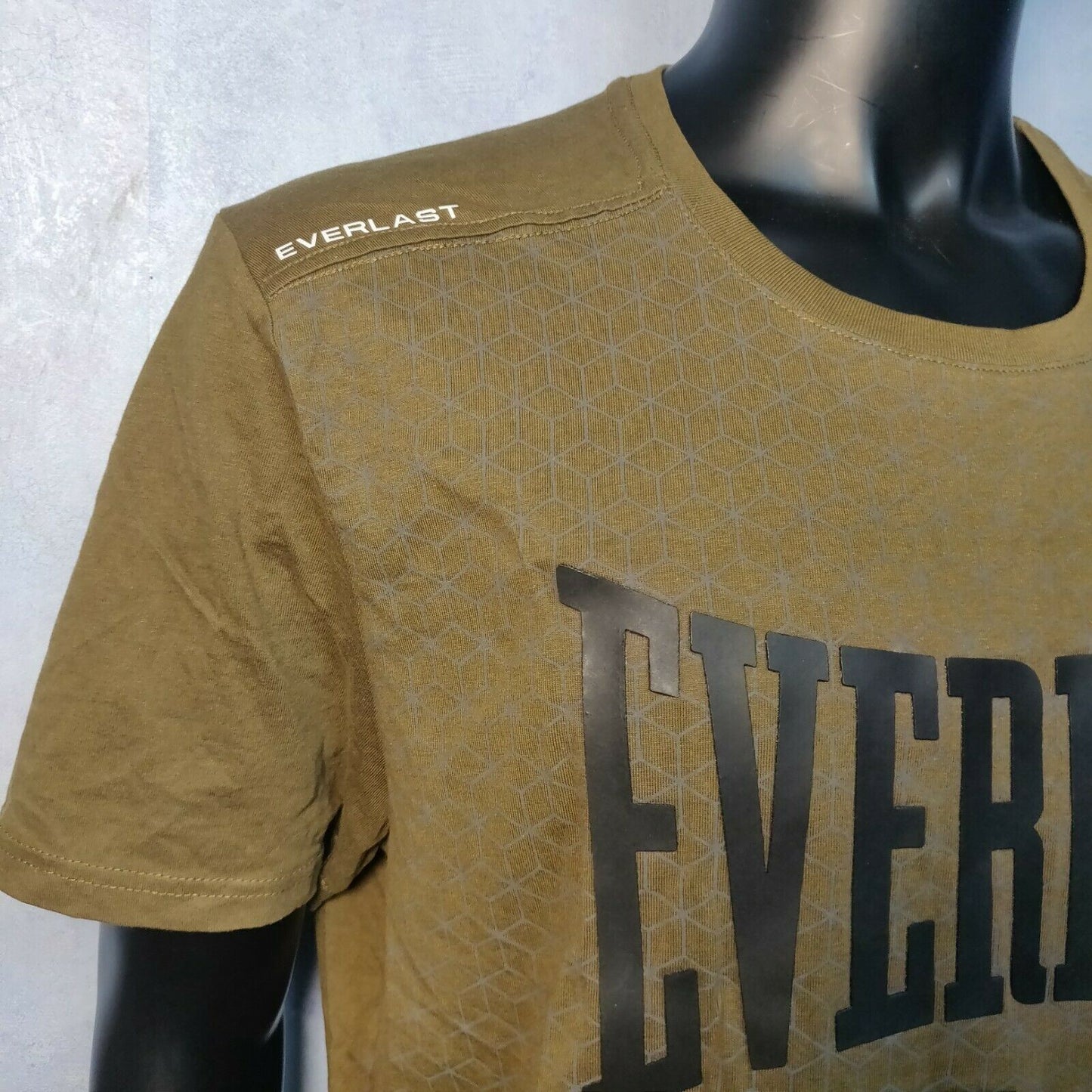 Everlast Khaki Green T-shirt Short Sleeve Men Size XXL