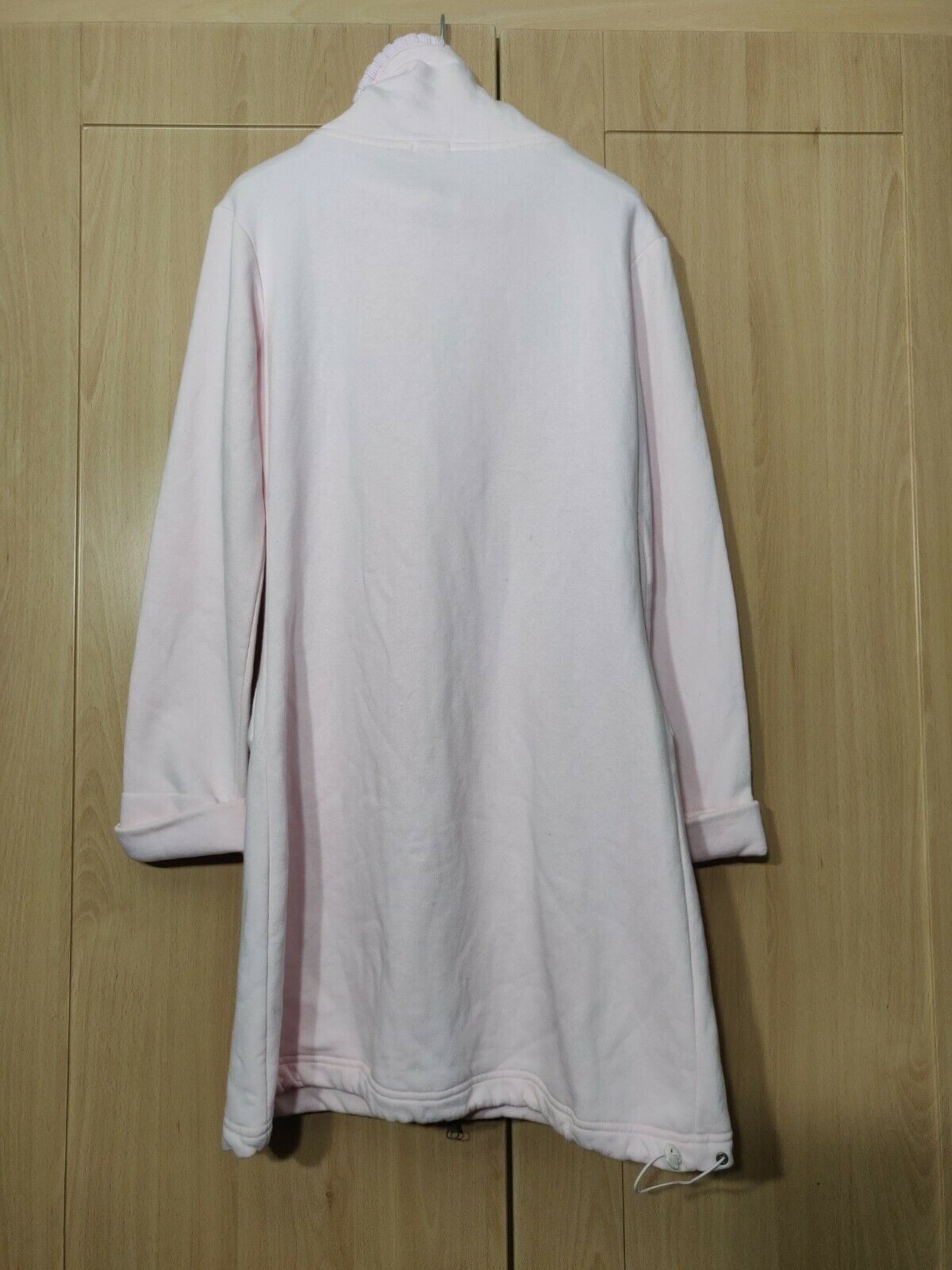 Mojo Pink Full Zip cotton  jumper-coat Women Size Small