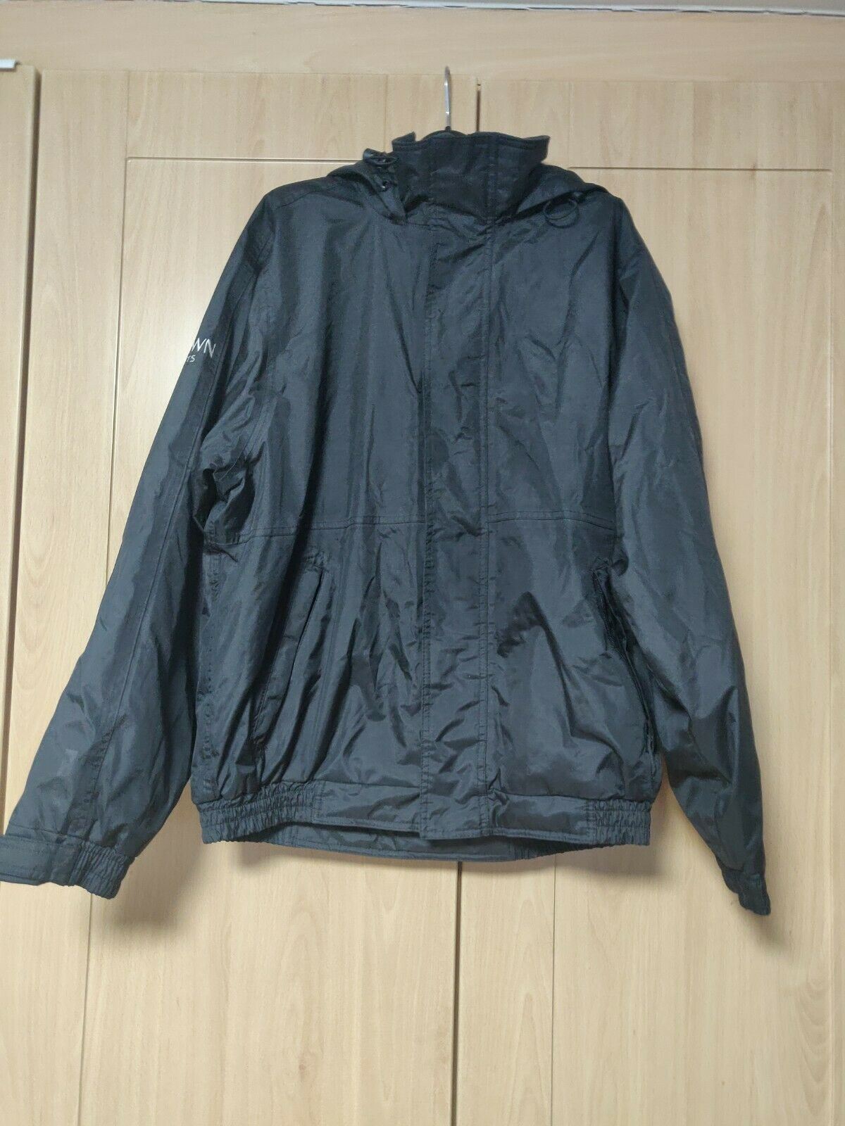 Regatta Great Outdoors Black Waterproof Jacket Men Size Medium