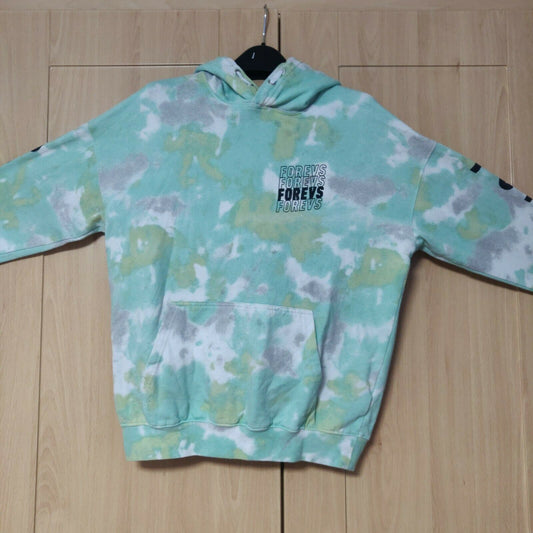 H&M Green Pullover Hoodie Long Sleeve Girls 12/14 Years