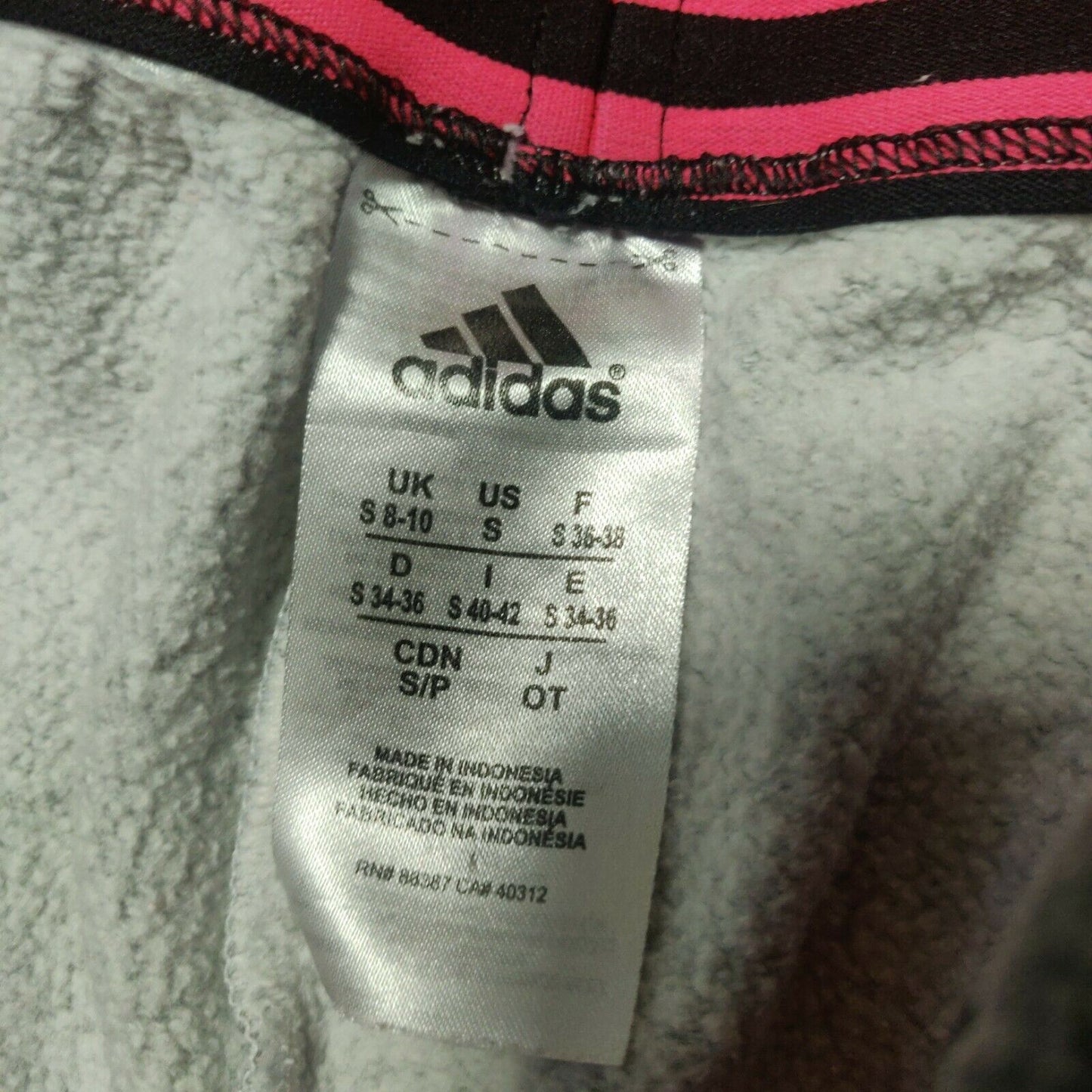Adidas Grey Capri Joggers Women Size Small