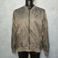 Kangol Grey Bomber Jacket Men Size XL
