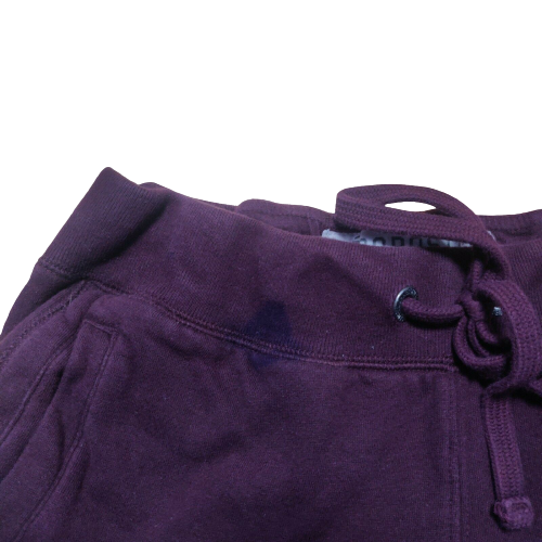 Aeropostale Vintage Burgundy Joggers Sweatpants Women Size Medium