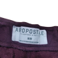 Aeropostale Vintage Burgundy Joggers Sweatpants Women Size Medium