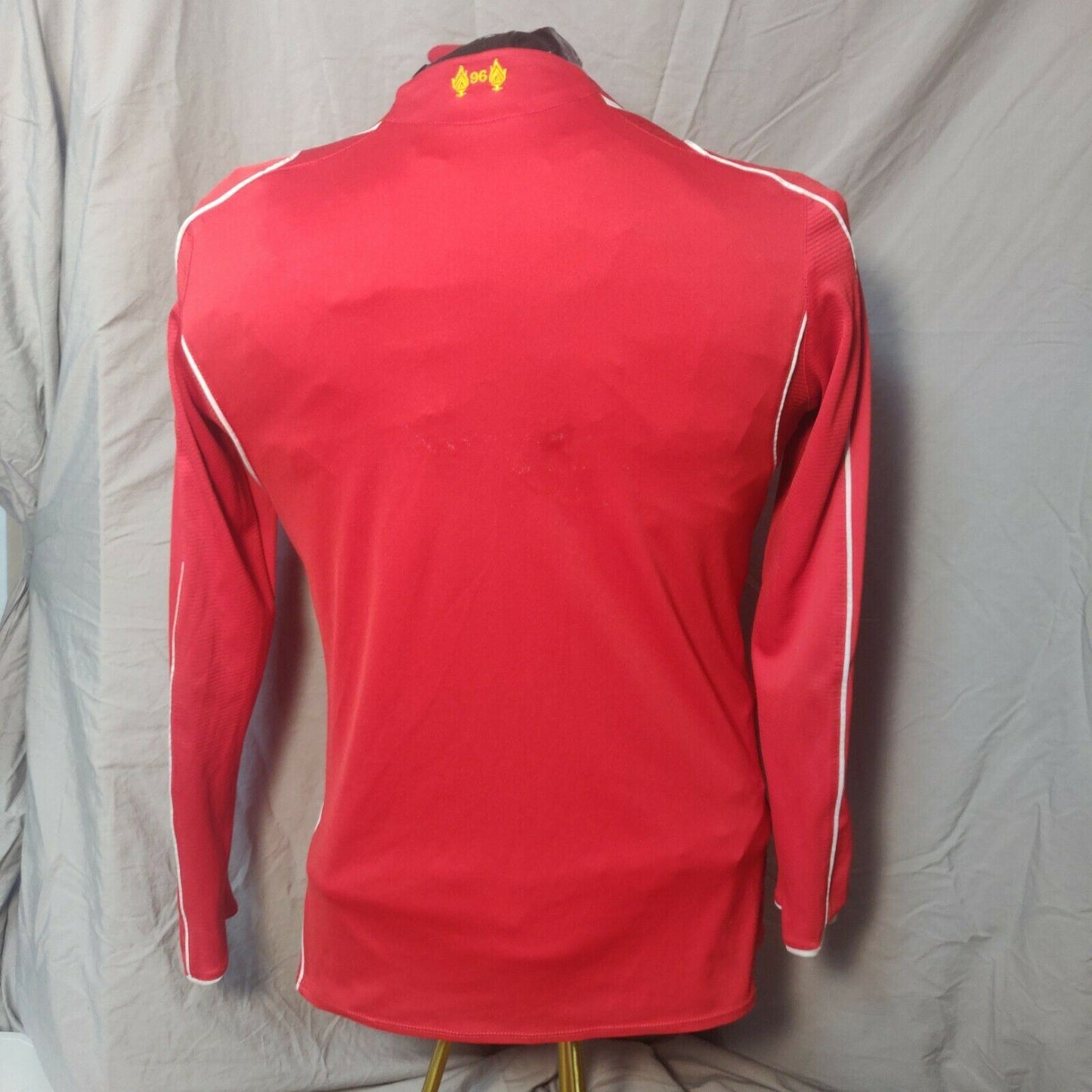 Liverpool FC 2014/15 Red Warrior Jersey Long Sleeve Men Size Medium