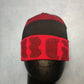 Name it Black Red Beanie Hat Kids Size Medium