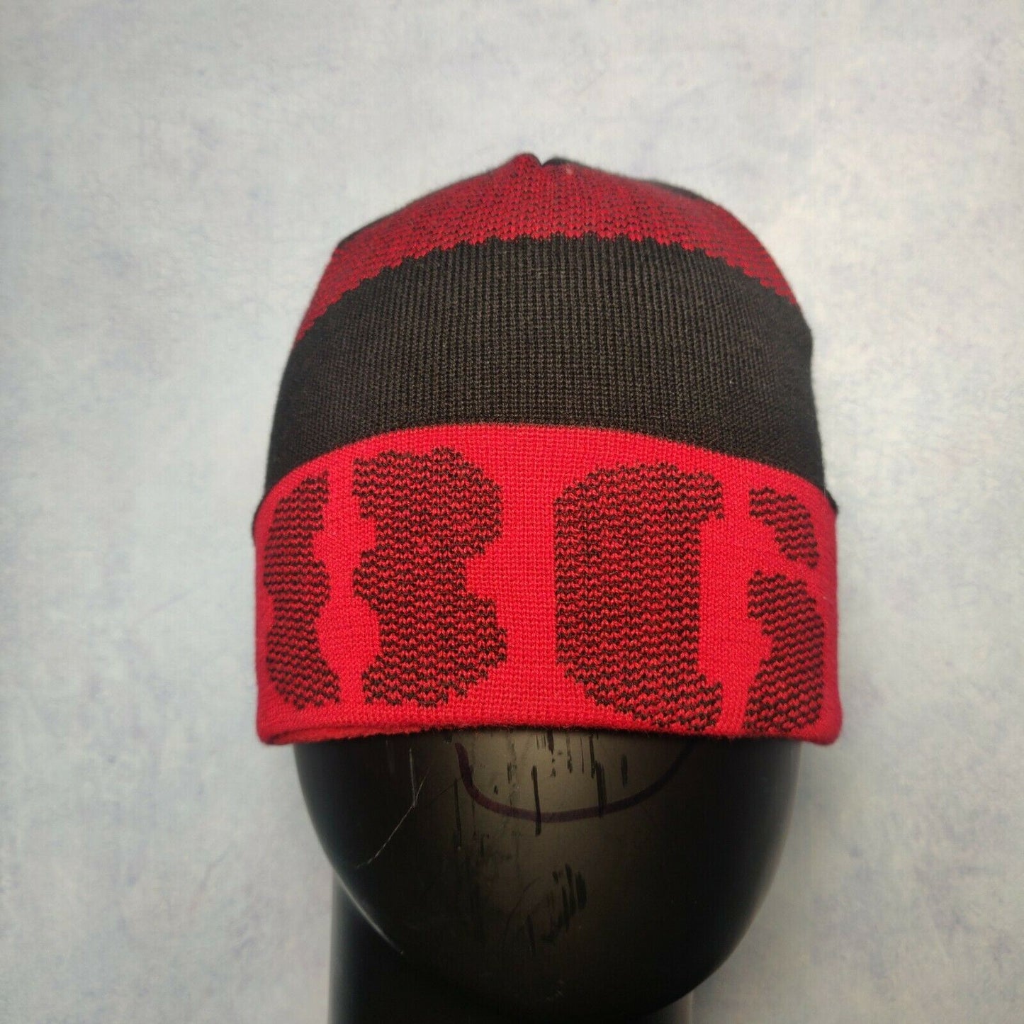 Name it Black Red Beanie Hat Kids Size Medium