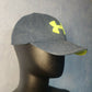 Under Armour Blue Cap Green Embroidered Logo Adults Size Medium