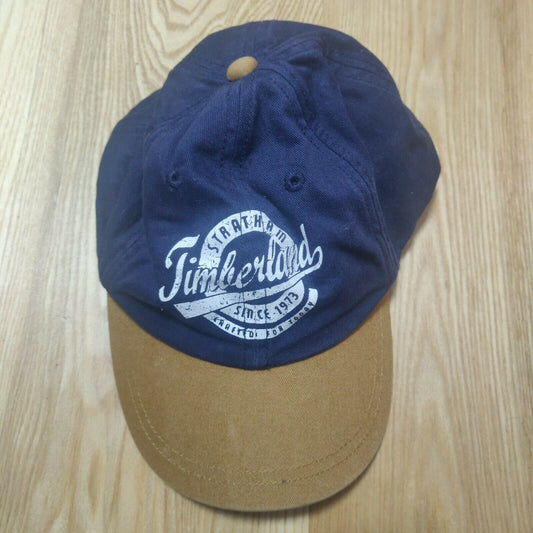 Timberland Blue Brown Baseball Cap Size 36/52