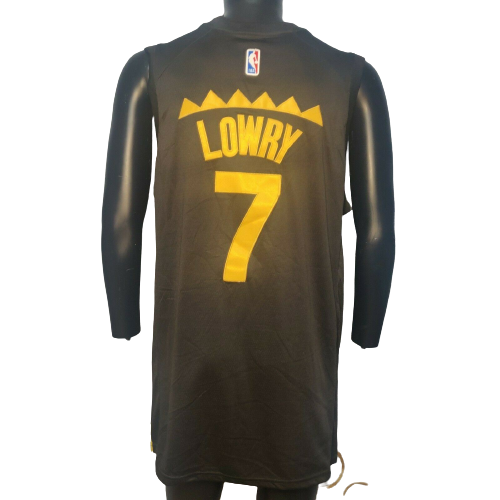 Sun Life Black Nike Toronto Lowry Basketball Jersey Men Size XL