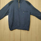 Marco Capelli Half-Zip Navy vintage men jumper Large
