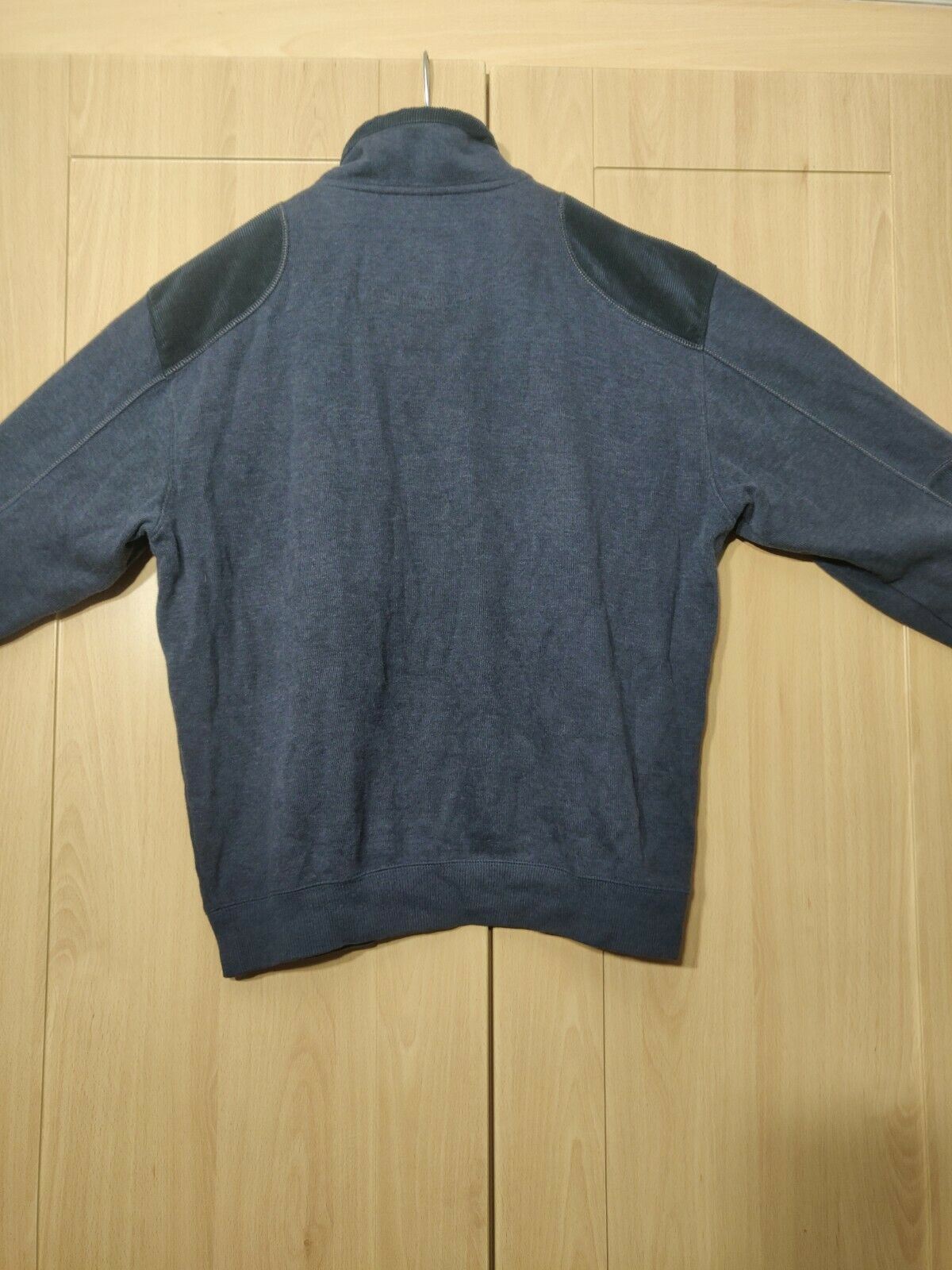 Marco Capelli Half-Zip Navy vintage men jumper Large