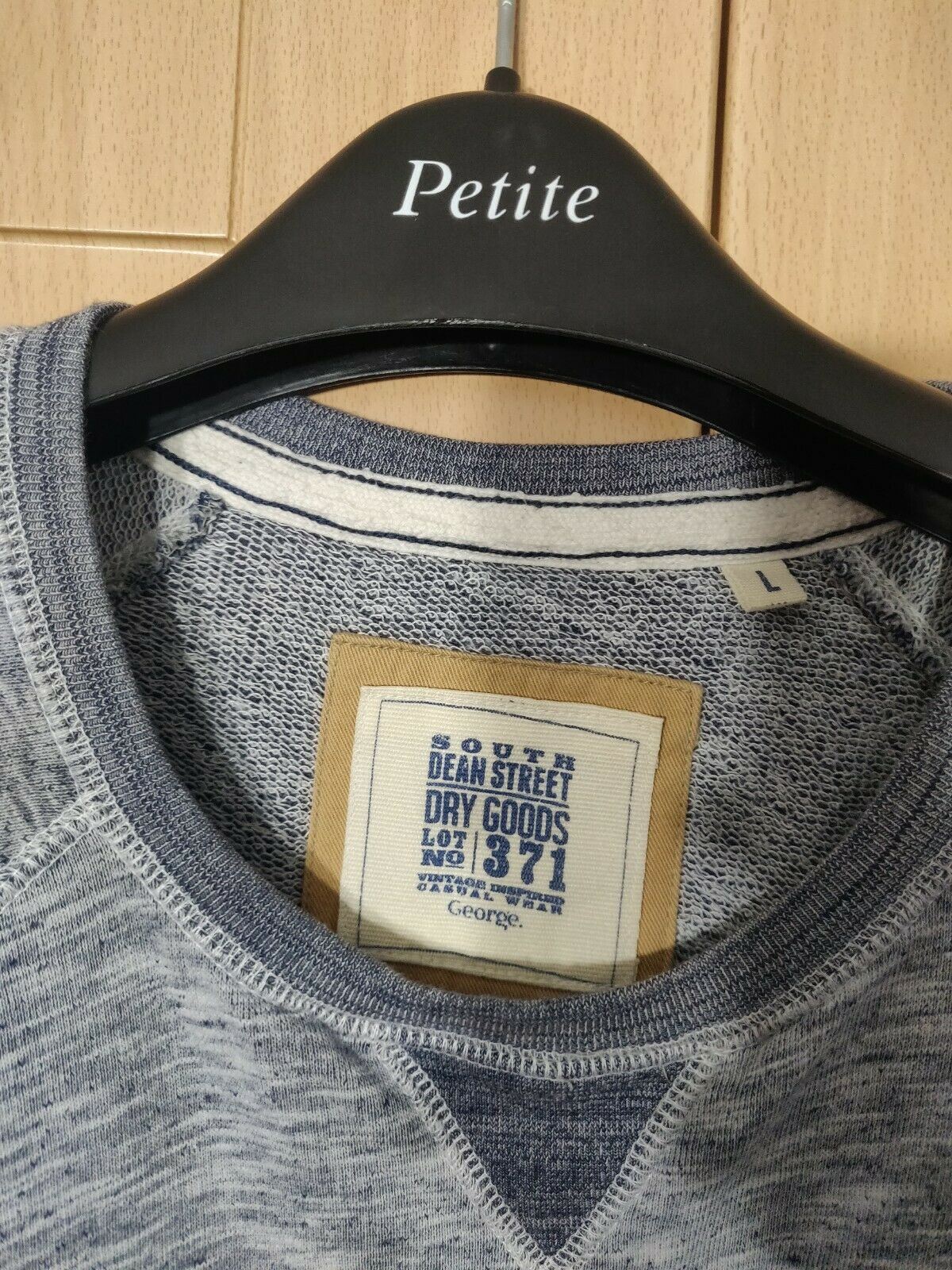 South Dean Street Grey Vintage Jumper Men Size Large