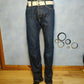 Huntington Dark Blue Low Rise Slim Straight Men Size 34W/34L