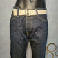Huntington Dark Blue Low Rise Slim Straight Men Size 34W/34L